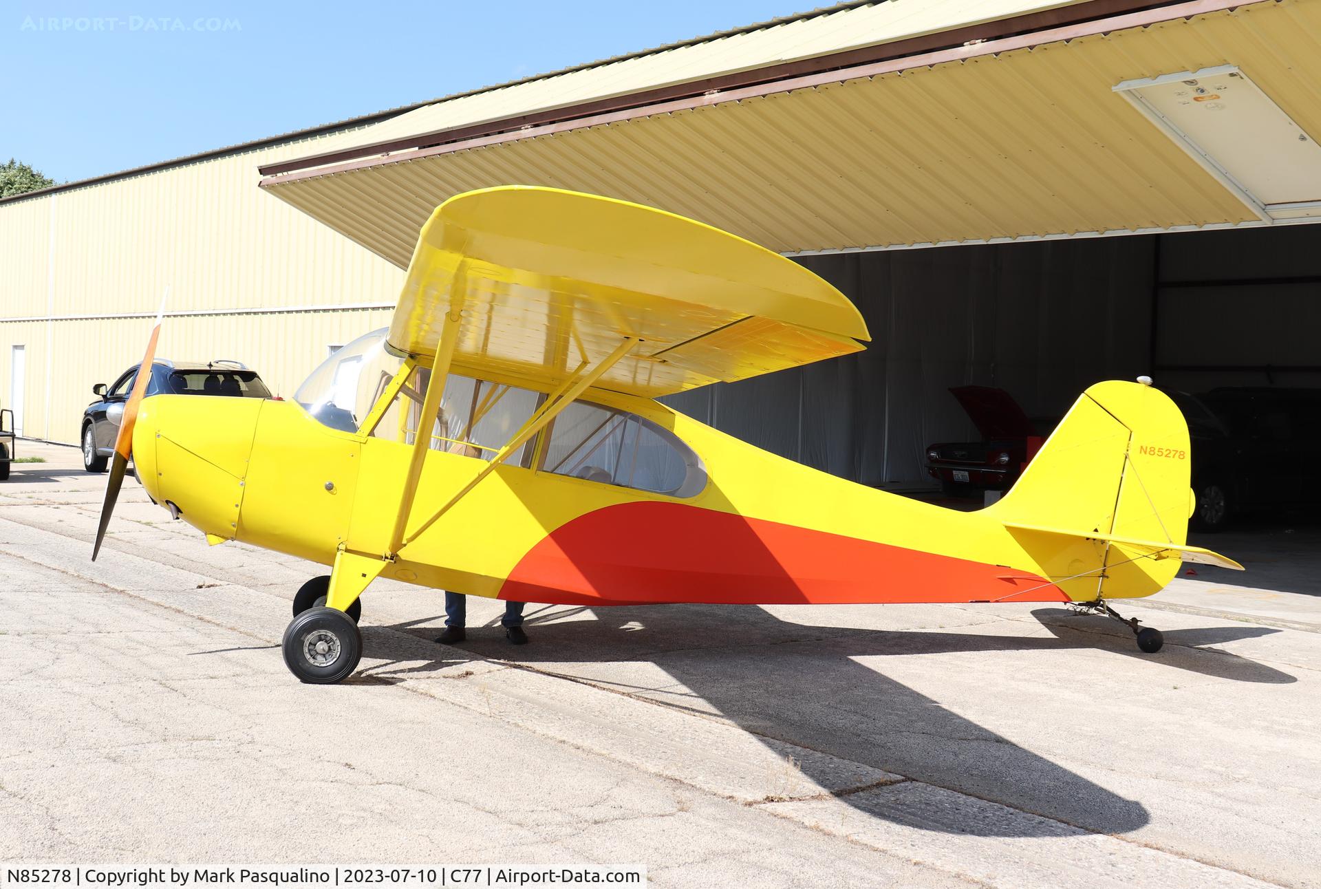 N85278, 1946 Aeronca 7AC Champion C/N 7AC-4016, Aeronca 7AC