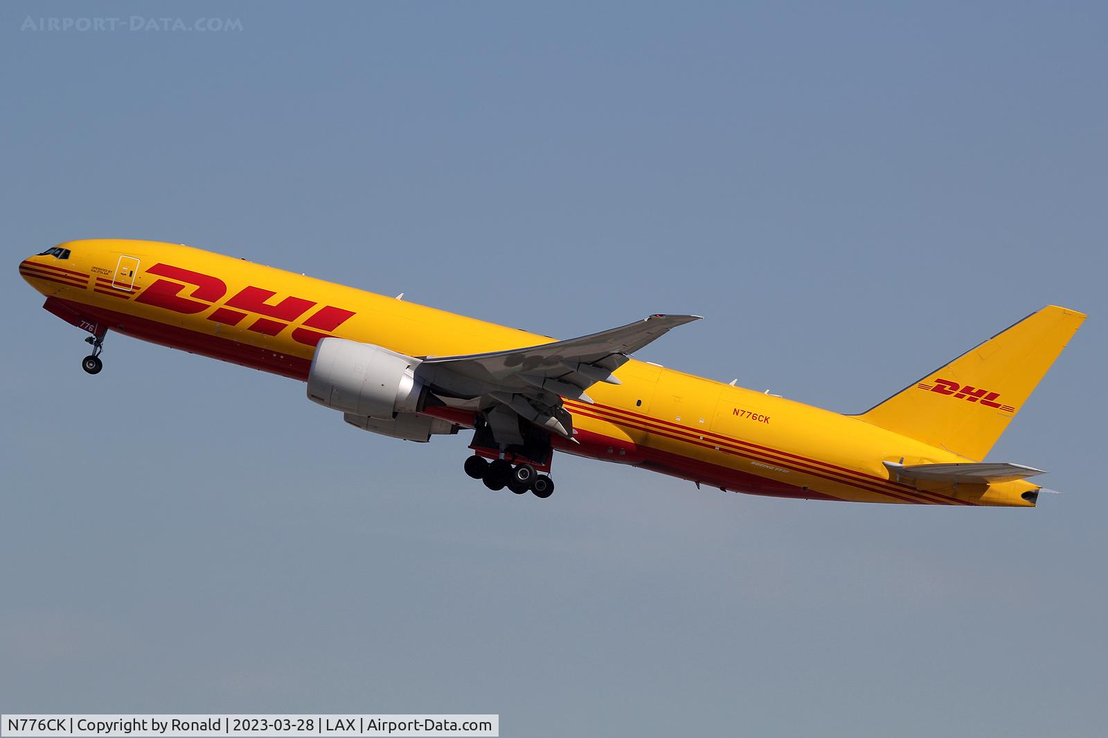 N776CK, Boeing 777-FBL C/N 66815, sat lax