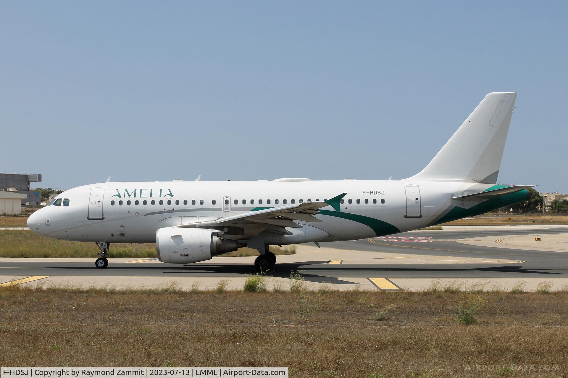 F-HDSJ, 2008 Airbus A319-112 C/N 3727, A319 F-HDSJ Amelia International