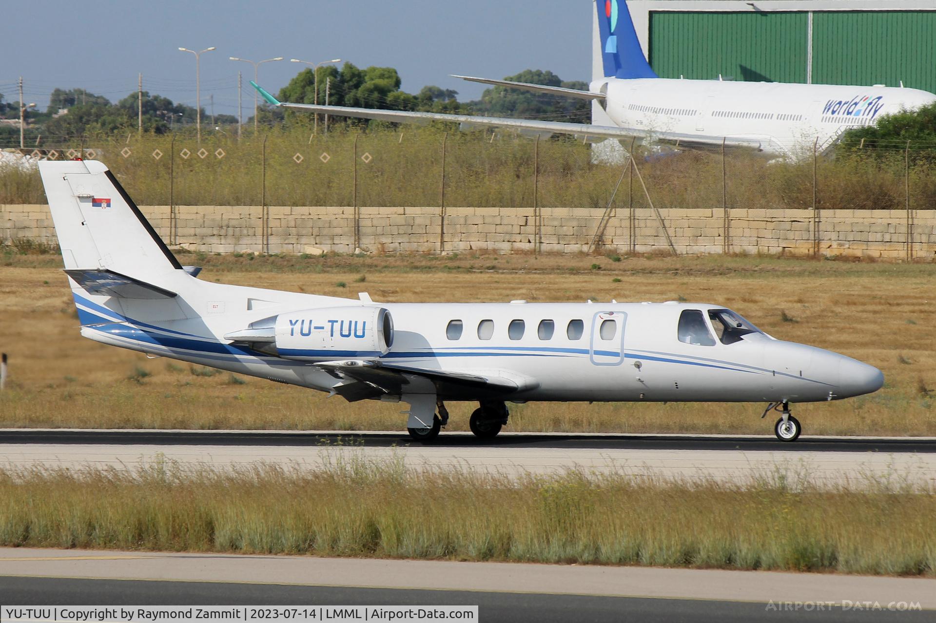 YU-TUU, 2006 Cessna 550B Citation Bravo C/N 550-1136, Cessna 550B Citation Bravo YU-TUU Air Pink