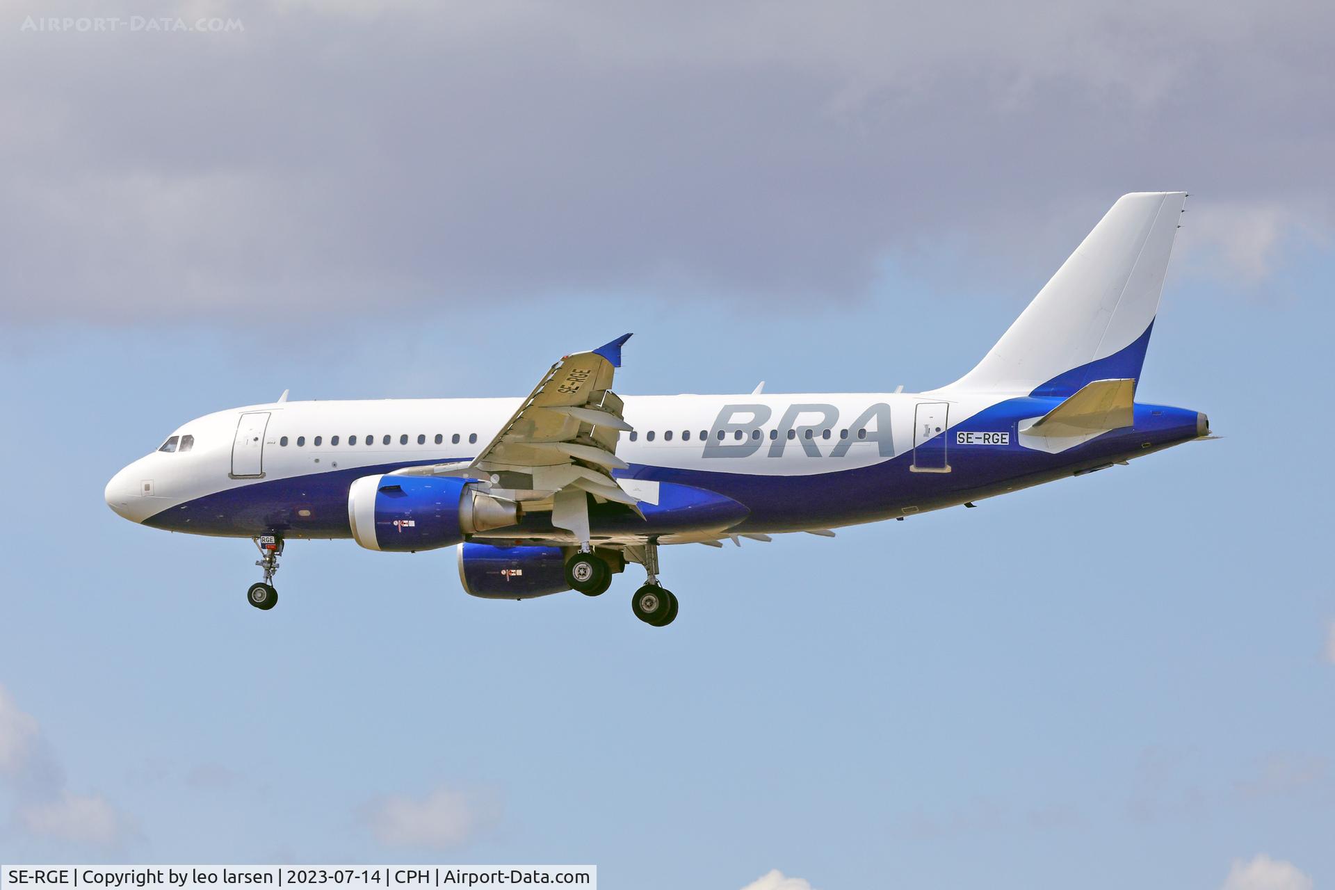 SE-RGE, 2006 Airbus A319-112 C/N 2662, Copenhagen 14.7.2023
