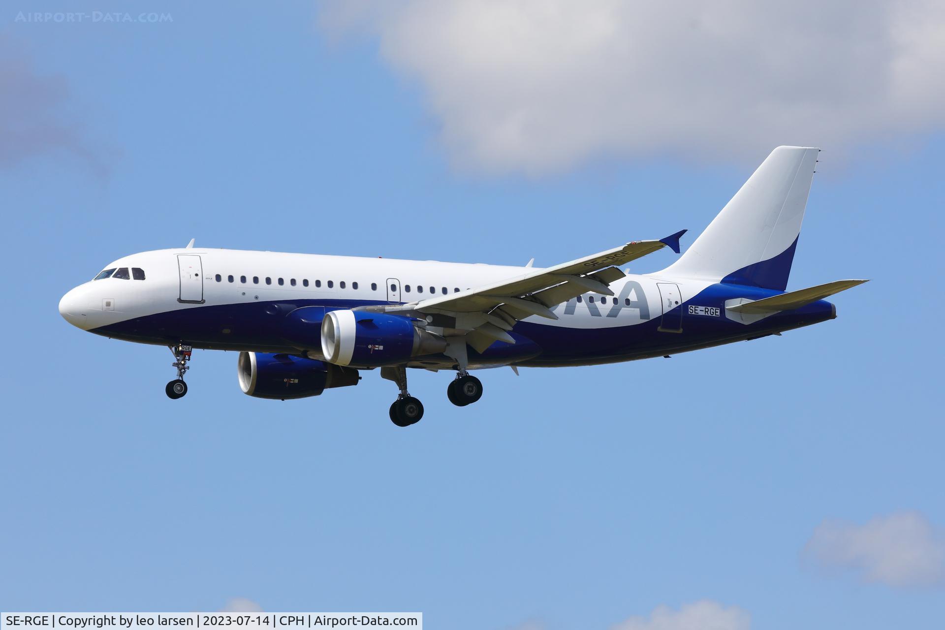 SE-RGE, 2006 Airbus A319-112 C/N 2662, Copenhagen 14.7.2023