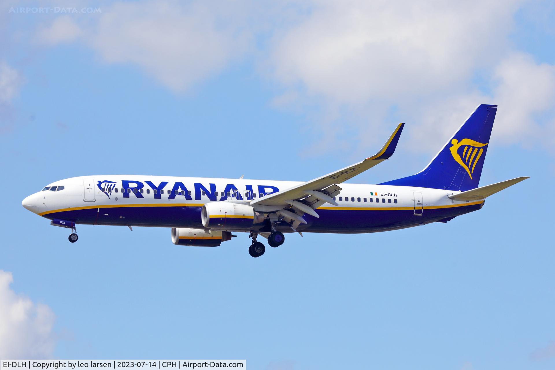 EI-DLH, 2006 Boeing 737-8AS C/N 33590, Copenhagen 14.7.2023