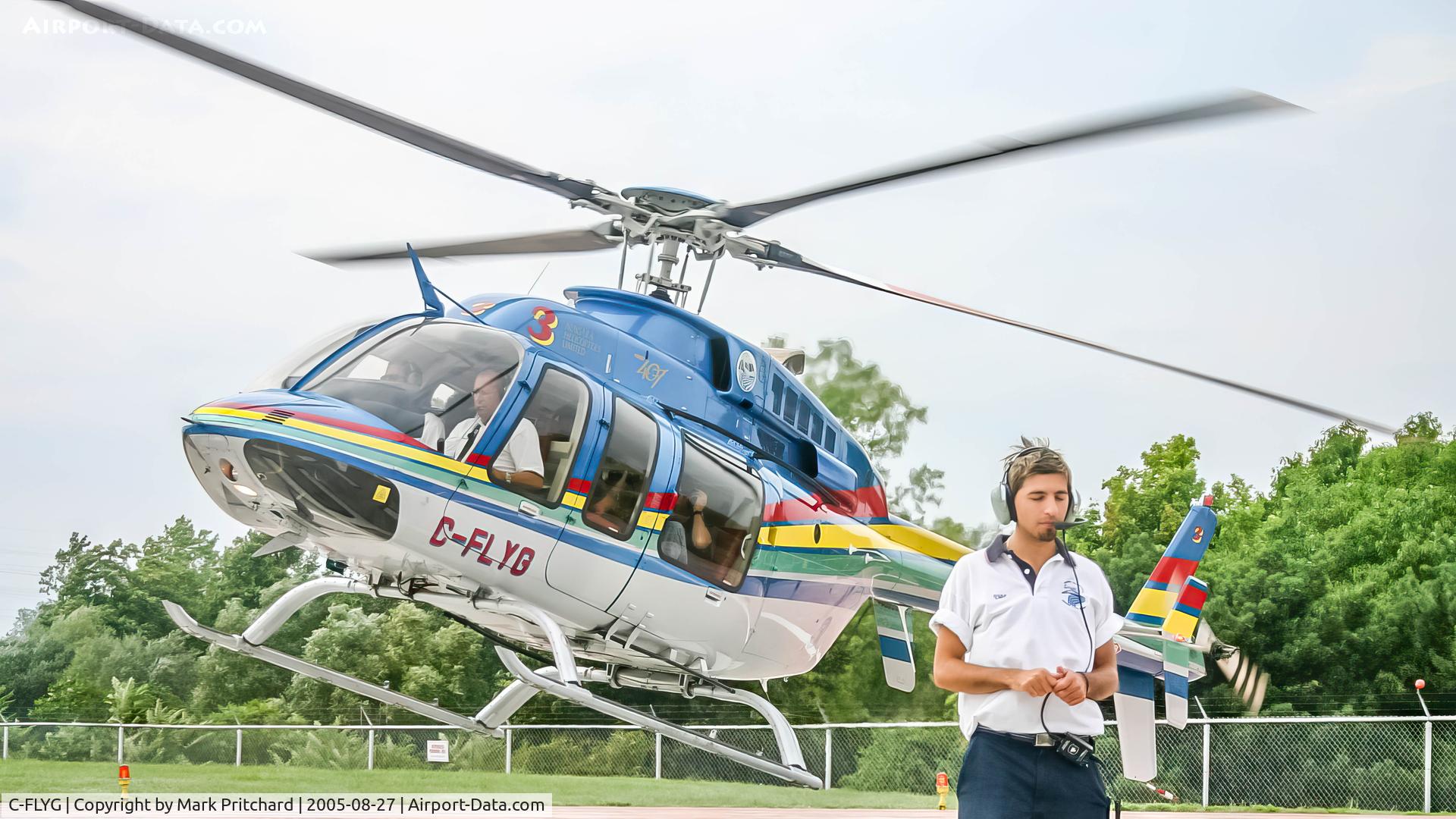 C-FLYG, 1996 Bell 407 C/N 53033, Niagara Helicopters Ltd, Niagara Falls - Canada