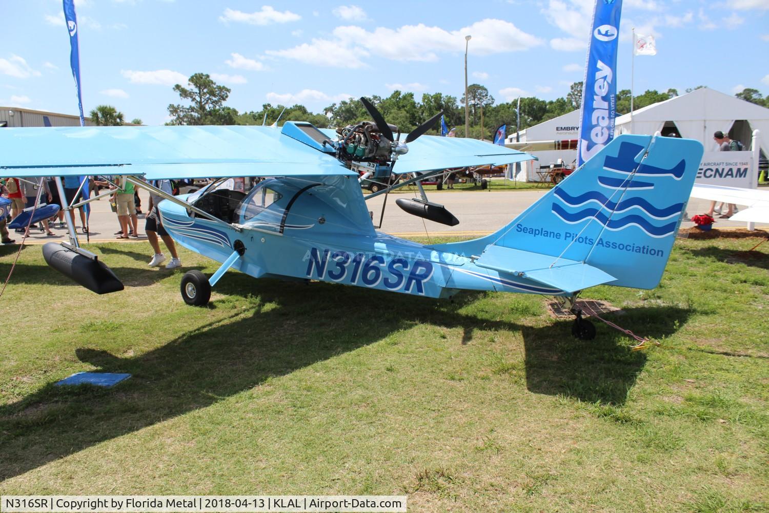 N316SR, 2016 Progressive Aerodyne SeaRey LSA C/N 1064, Searey zx