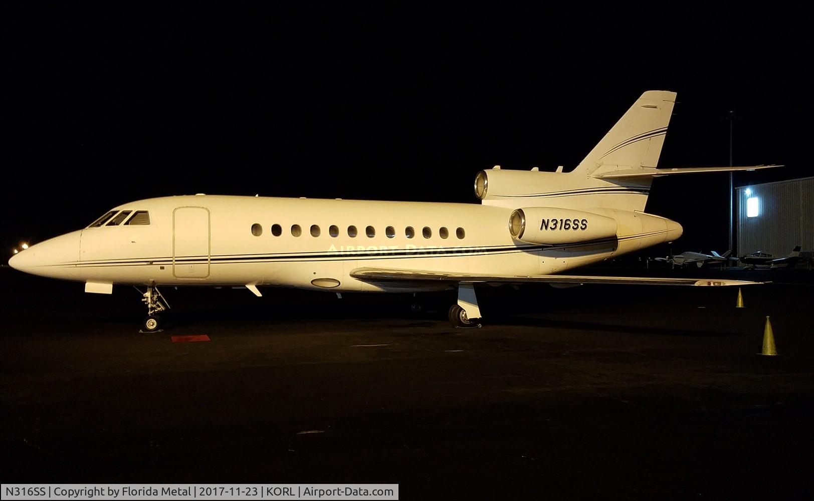 N316SS, 1987 Dassault Falcon 900 C/N 8, Falcon 900 zx