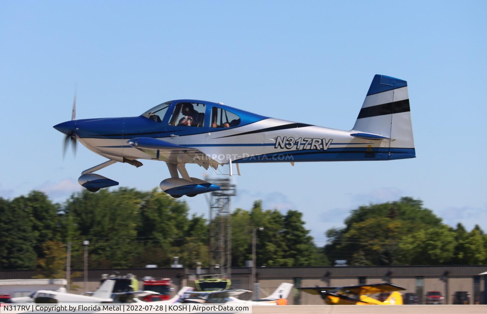 N317RV, 1989 Vans RV-10 C/N 1238, RV-10 zx
