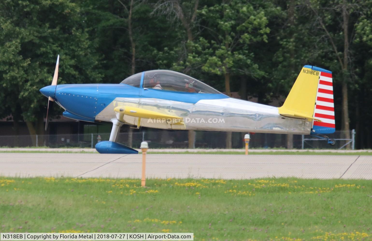 N318EB, 2016 Vans RV-8 C/N 81878, RV-8 zx