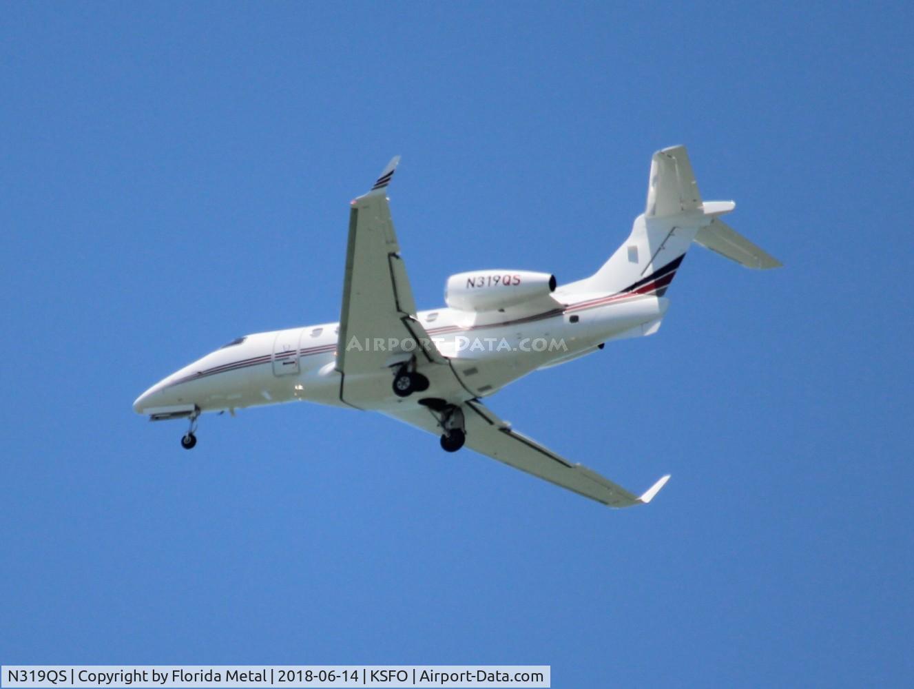 N319QS, 2013 Embraer EMB-505 Phenom 300 C/N 50500164, Phenom 300 zx SFO coyote pt