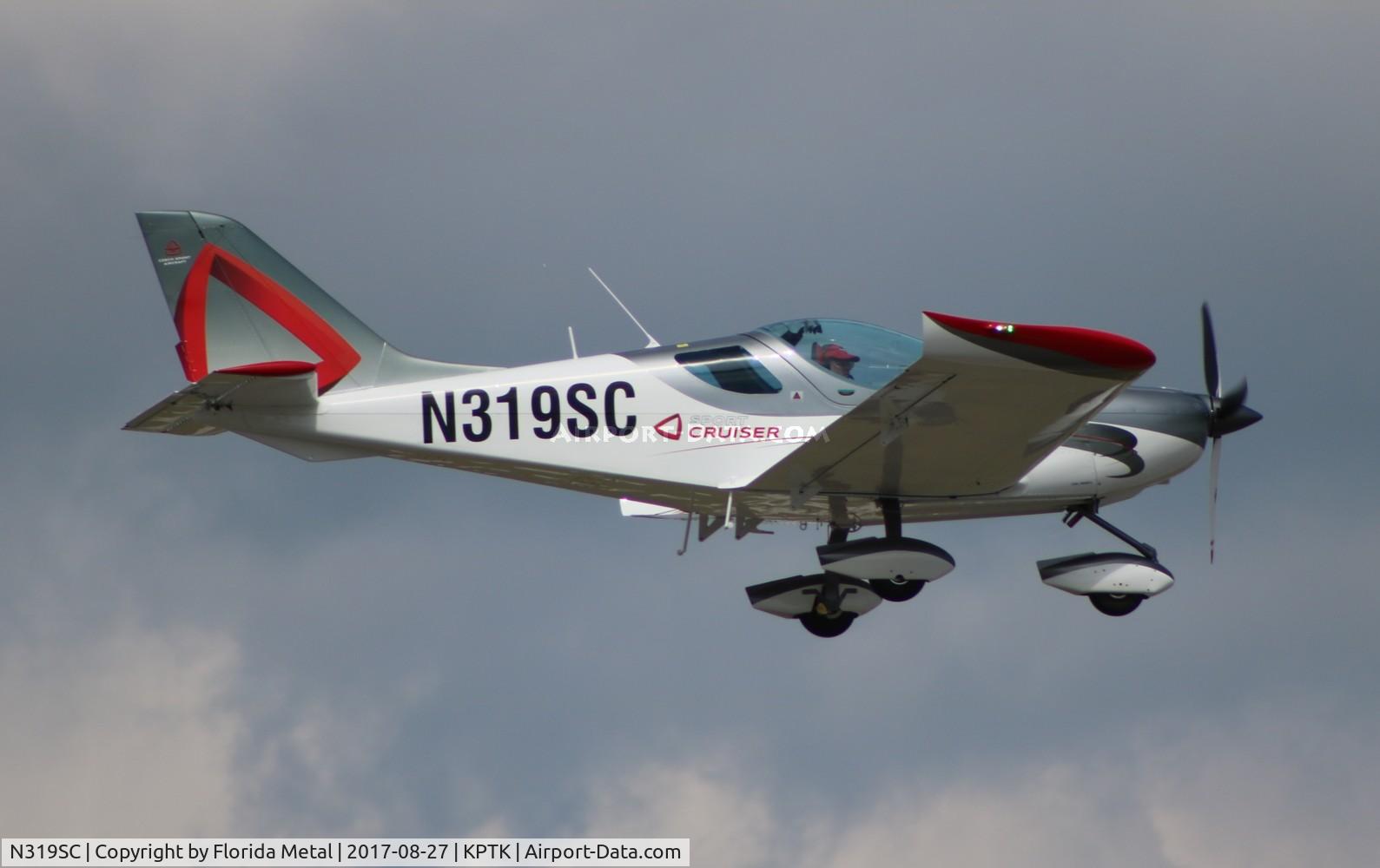 N319SC, 2017 Czech Sport Aircraft SportCruiser C/N C0596, SportCruiser zx