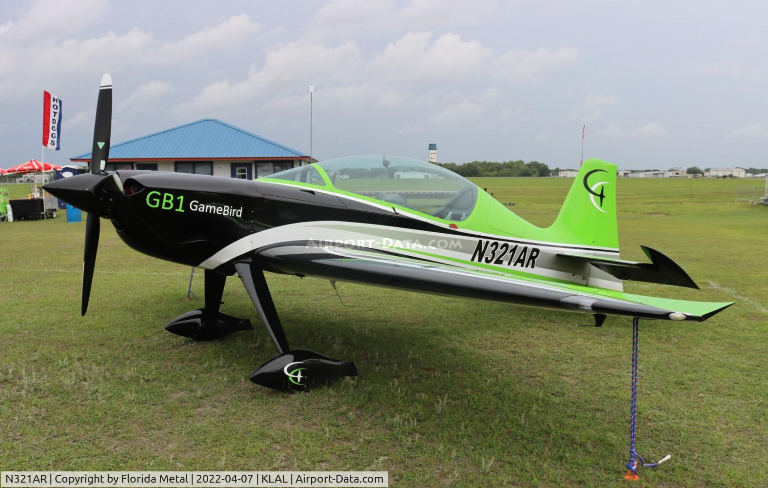 N321AR, 2019 Game Composites GB1 Gamebird C/N 0008, Gamebird zx