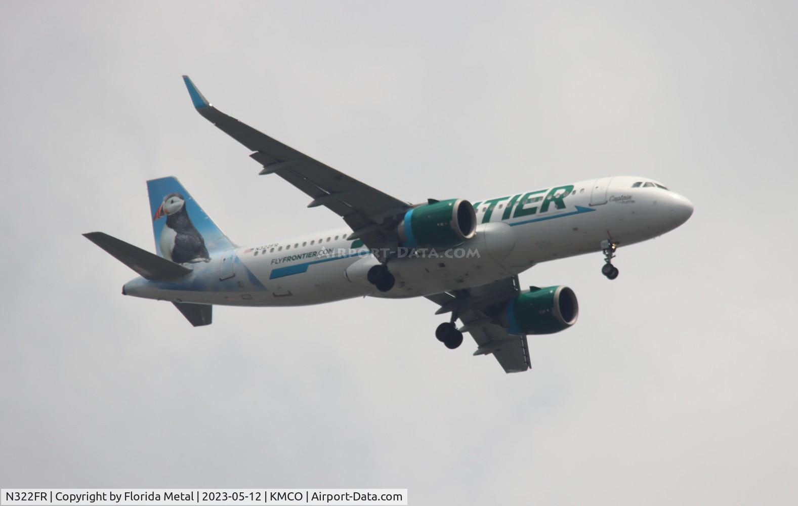 N322FR, 2017 Airbus A320-251N C/N 7983, FFT A32N Captain zx SYR-MCO