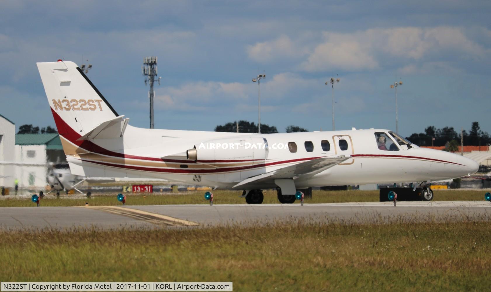 N322ST, 1977 Cessna 501 Citation I/SP C/N 501-0278, C500 zx