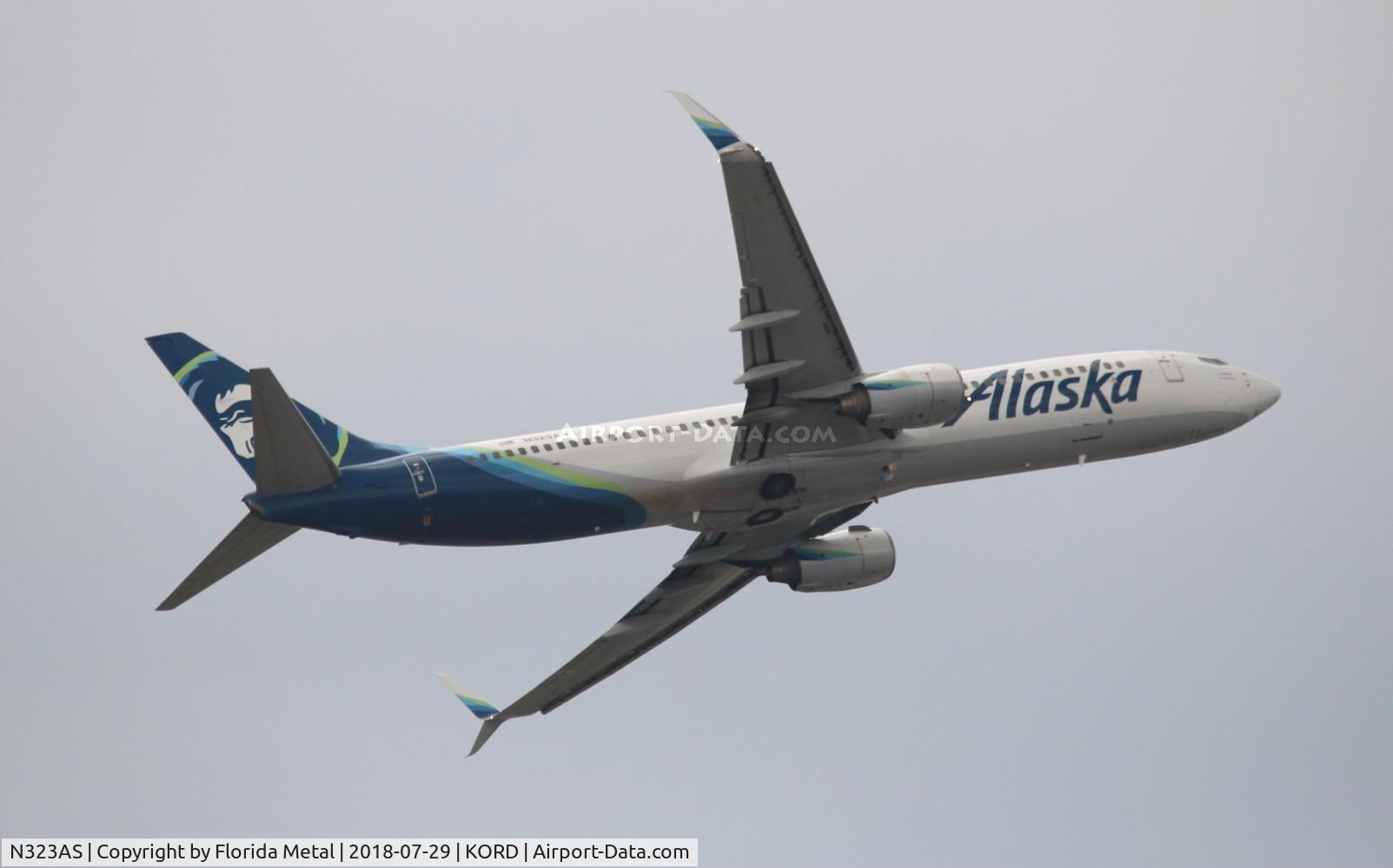 N323AS, 2004 Boeing 737-990 C/N 30021, ASA 739 zx ORD-SEA