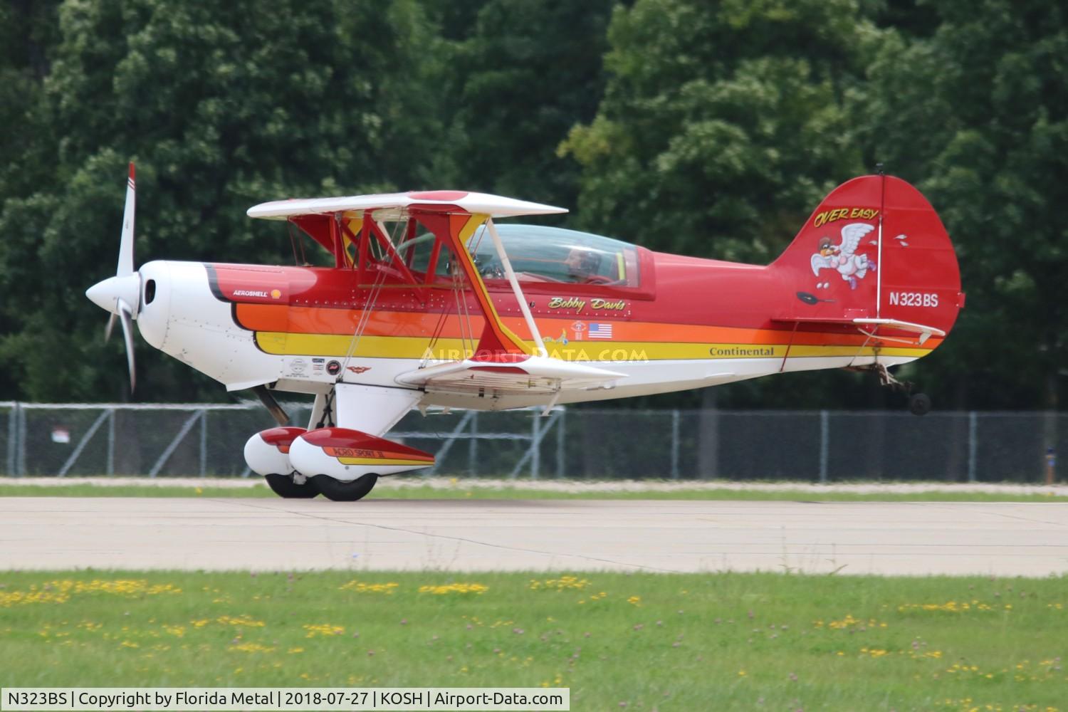 N323BS, EAA Acro Sport II C/N 914, Acro Sport zx