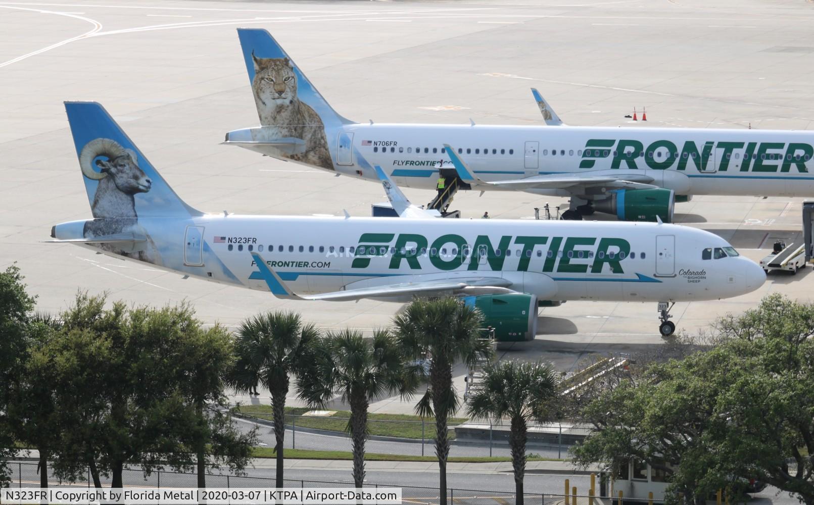 N323FR, 2017 Airbus A320-251N C/N 7925, FFT A32N Colorado zx TPA