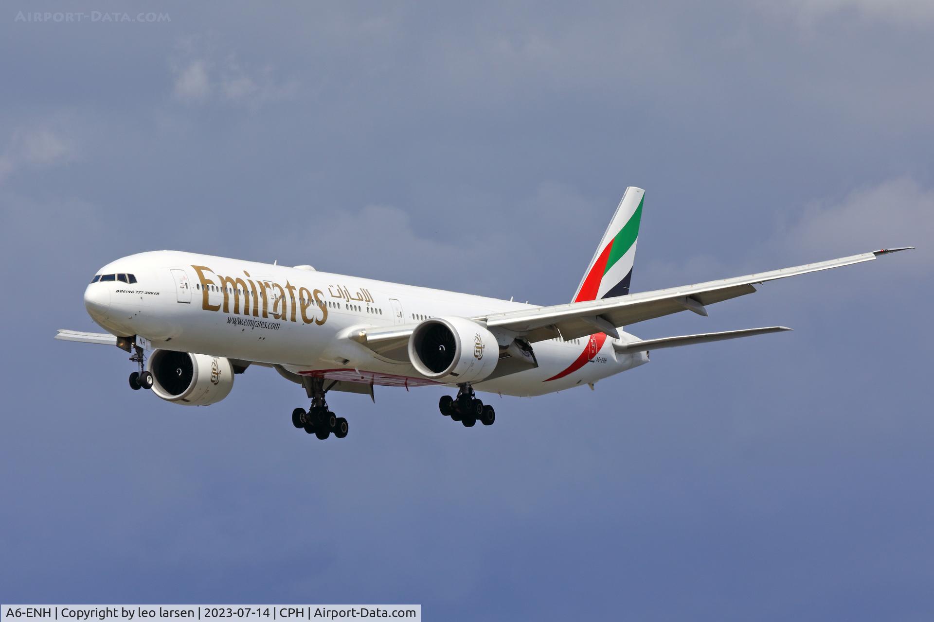A6-ENH, 2013 Boeing 777-31H/ER C/N 41086, Copenhagen 14.7.2023