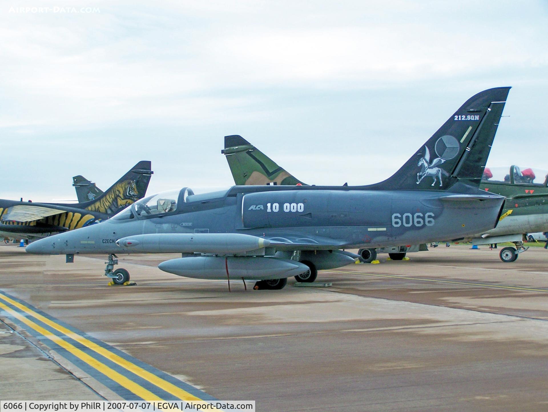 6066, Aero L-159A ALCA C/N 156066, 6066 Aero L 159 ALCA Czech Air Force RIAT