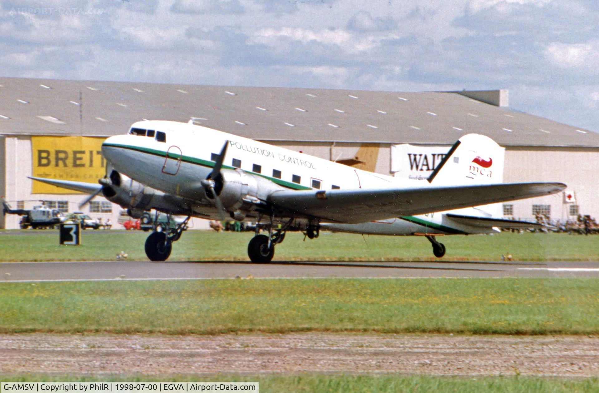 G-AMSV, 1944 Douglas DC-3A-467 (C-47B) C/N 16072, G-AMSV 1944 DC3 Air Atlantic RIAT