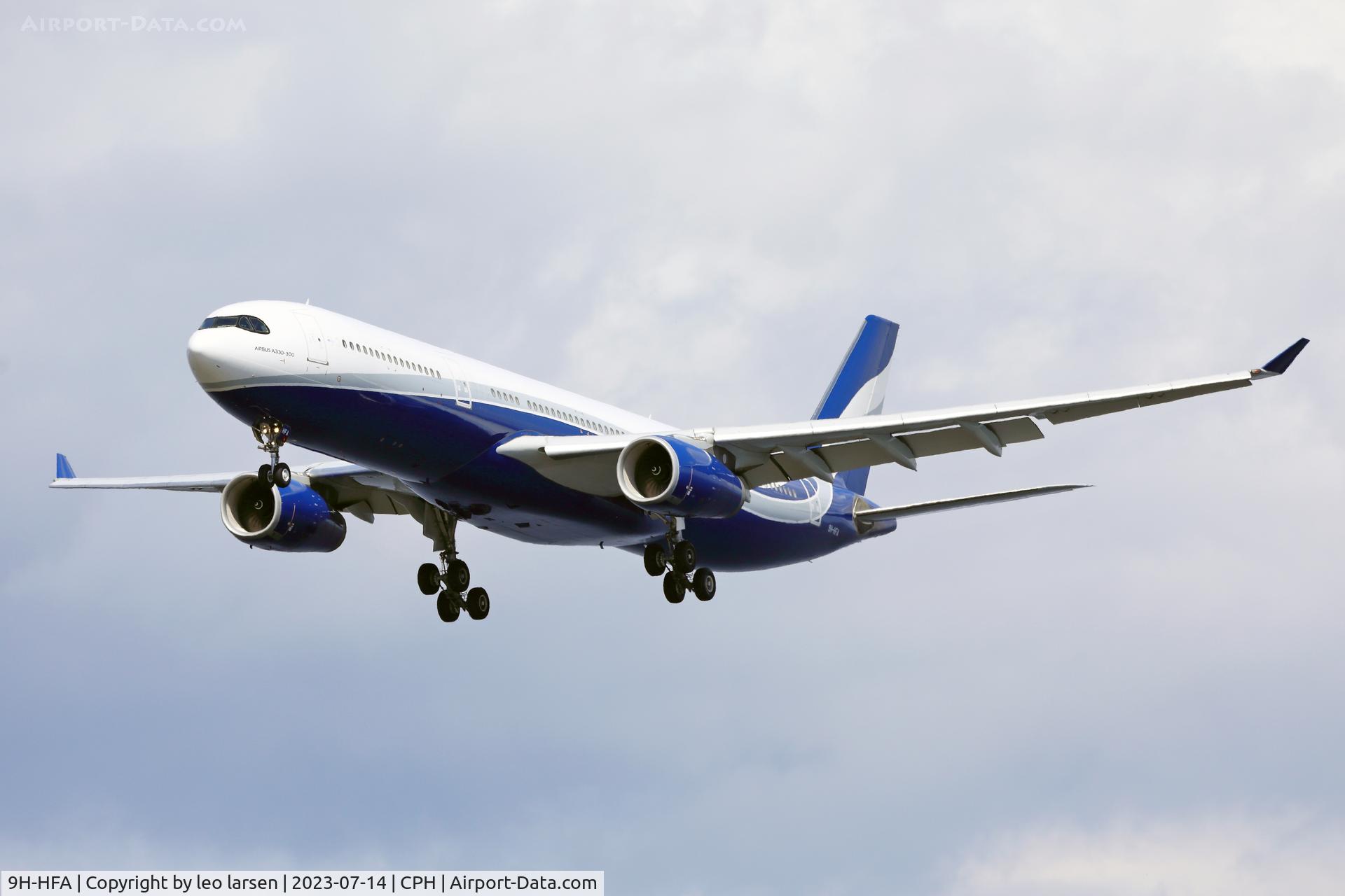 9H-HFA, 2017 Airbus A330-343 C/N 1779, Copenhagen 14.7.2023
