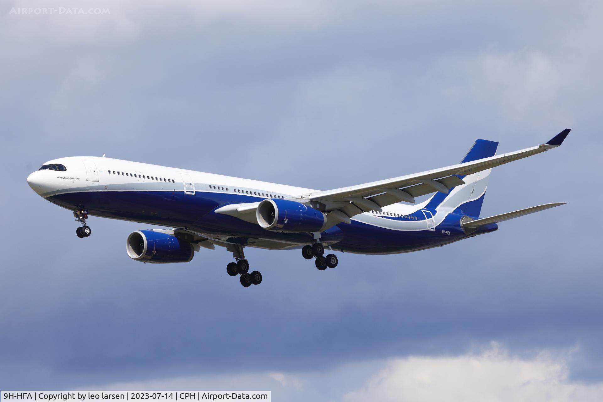 9H-HFA, 2017 Airbus A330-343 C/N 1779, Copenhagen 14.7.2023