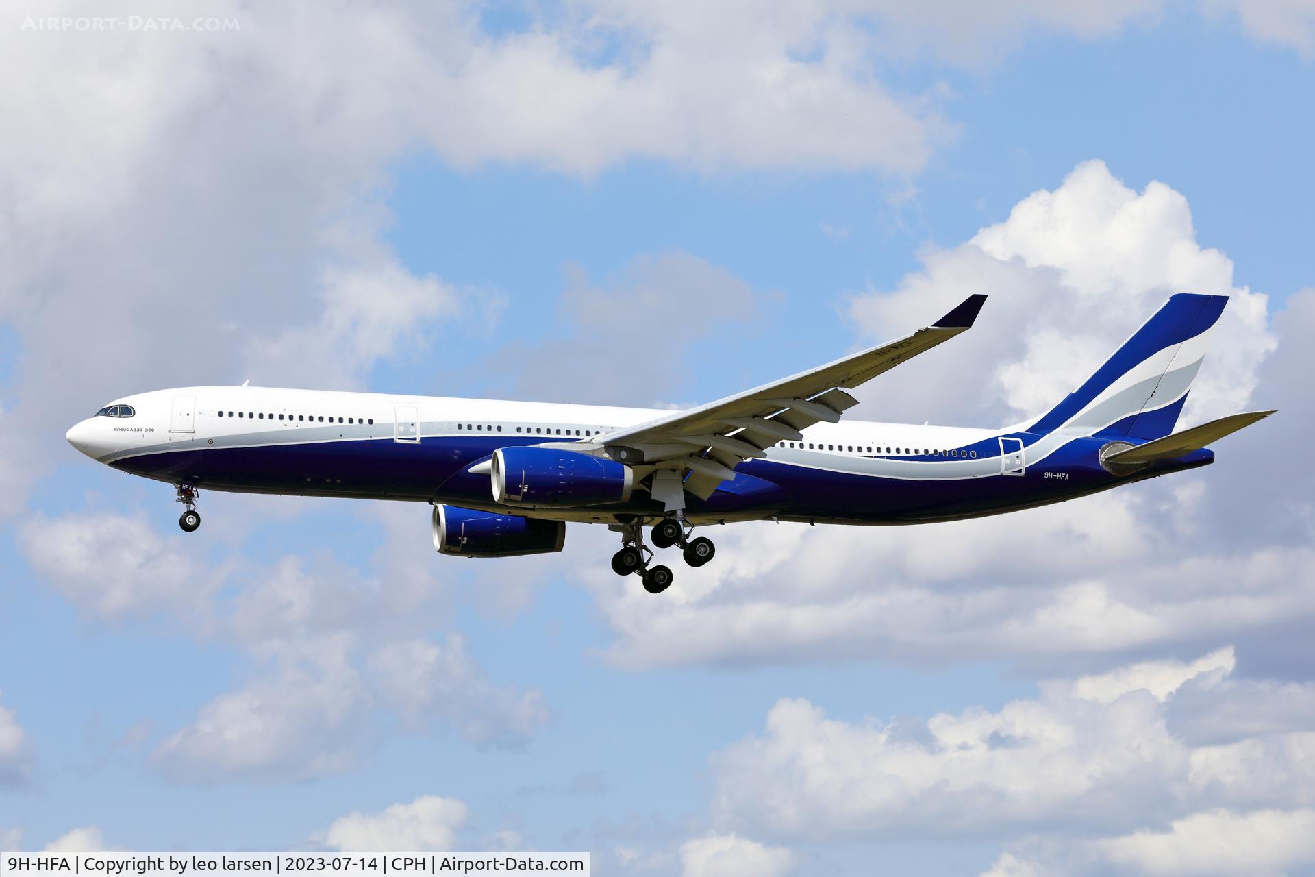9H-HFA, 2017 Airbus A330-343 C/N 1779, Copenhagen 14.7.2023