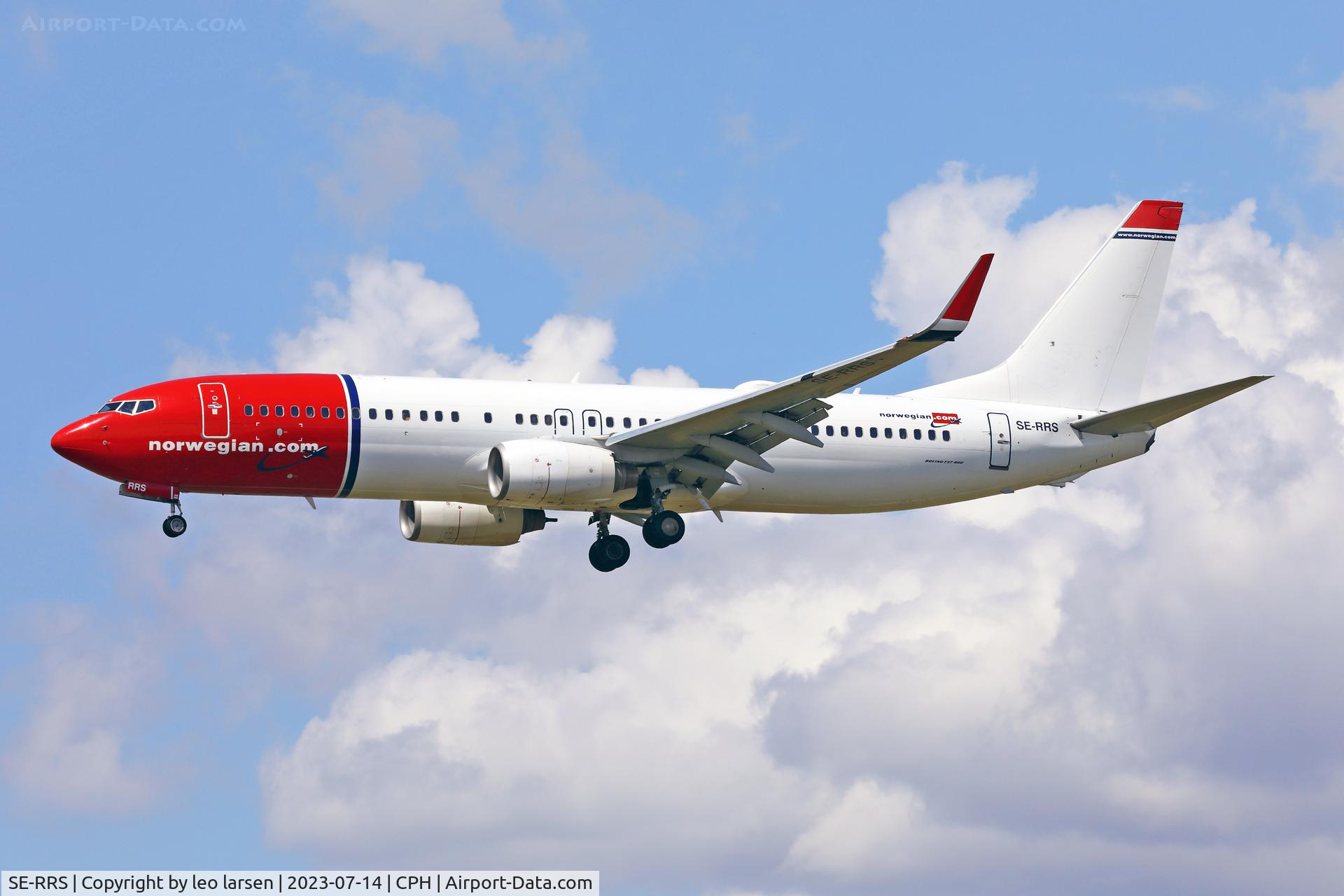 SE-RRS, 2011 Boeing 737-8JP C/N 40869, Copenhagen 14.7.2023