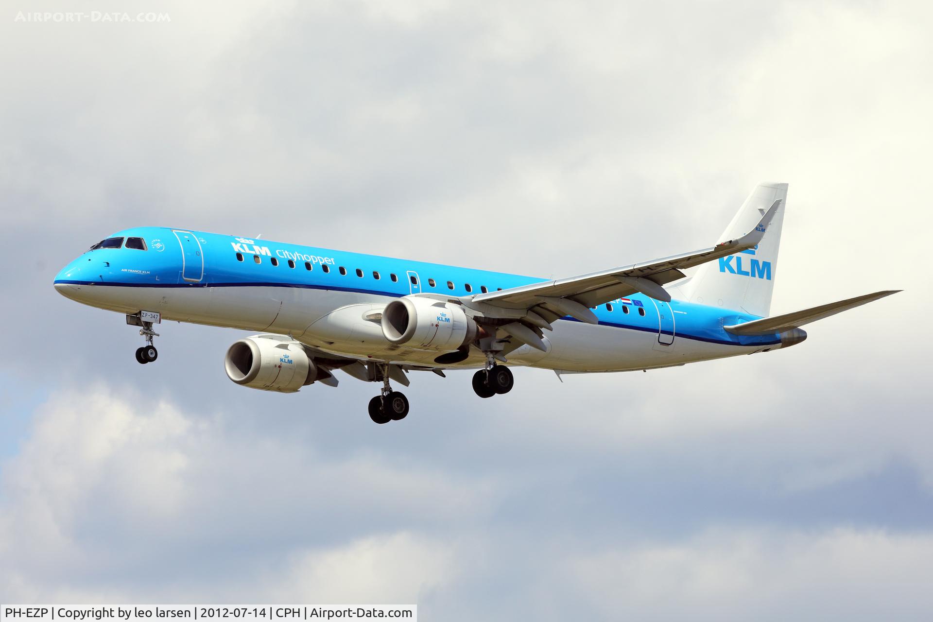 PH-EZP, 2010 Embraer 190LR (ERJ-190-100LR) C/N 19000347, Copenhagen 14.7.2023