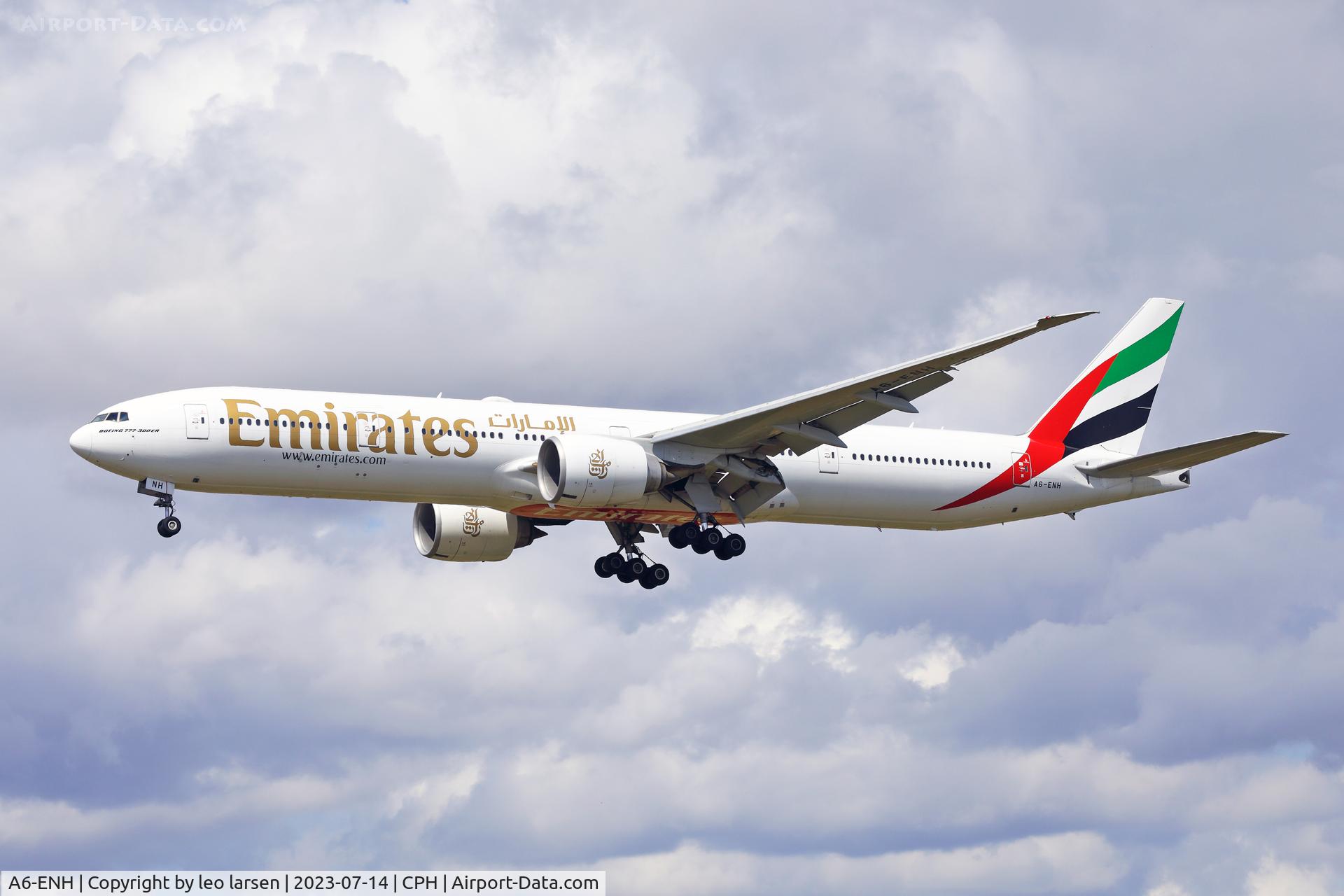A6-ENH, 2013 Boeing 777-31H/ER C/N 41086, Copenhagen 14.7.2023