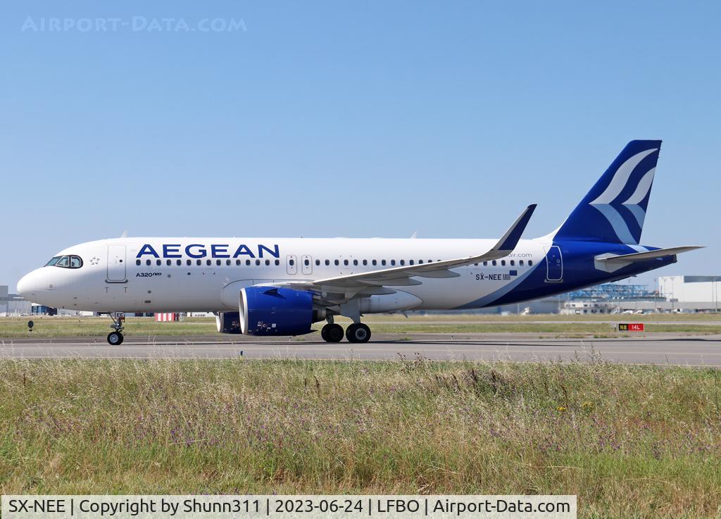 SX-NEE, 2022 Airbus A320-271N C/N 10901, Taxiing to the Terminal...