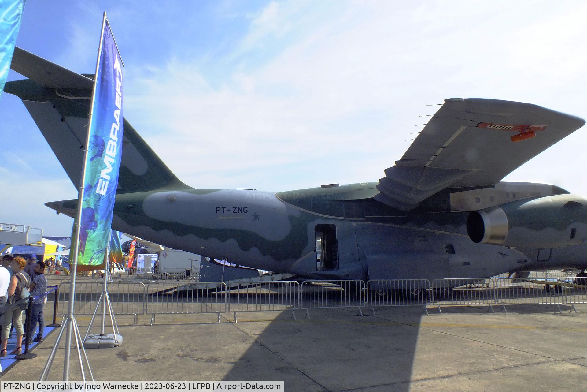 PT-ZNG, 2018 Embraer EMB 390 KC C/N 39000003, EMBRAER KC-390 of the Forca Aerea Brazileira at the Aerosalon 2023, Paris