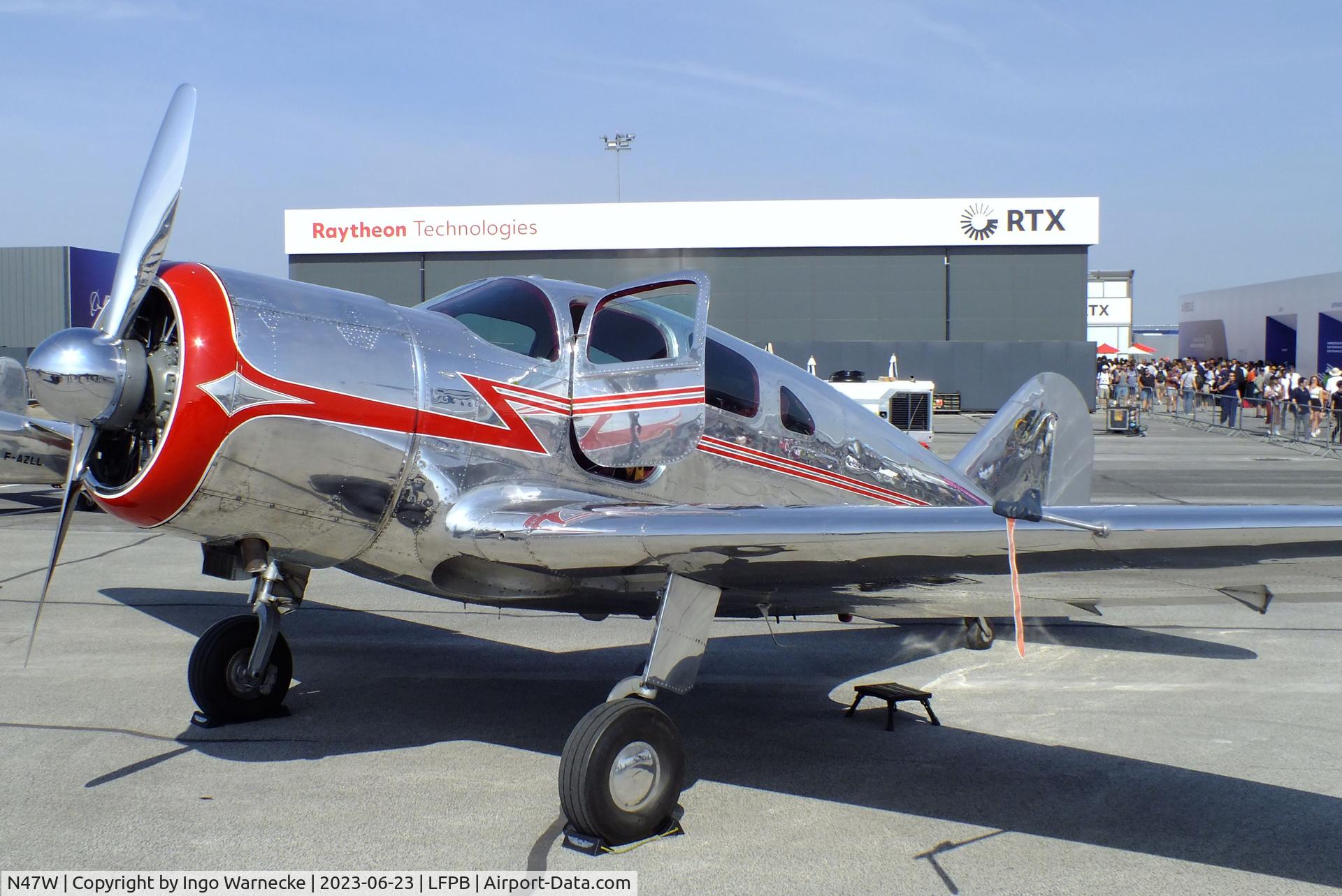 N47W, 1939 Spartan 7W Executive C/N 25, Spartan 7W Executive at the Aerosalon 2023, Paris