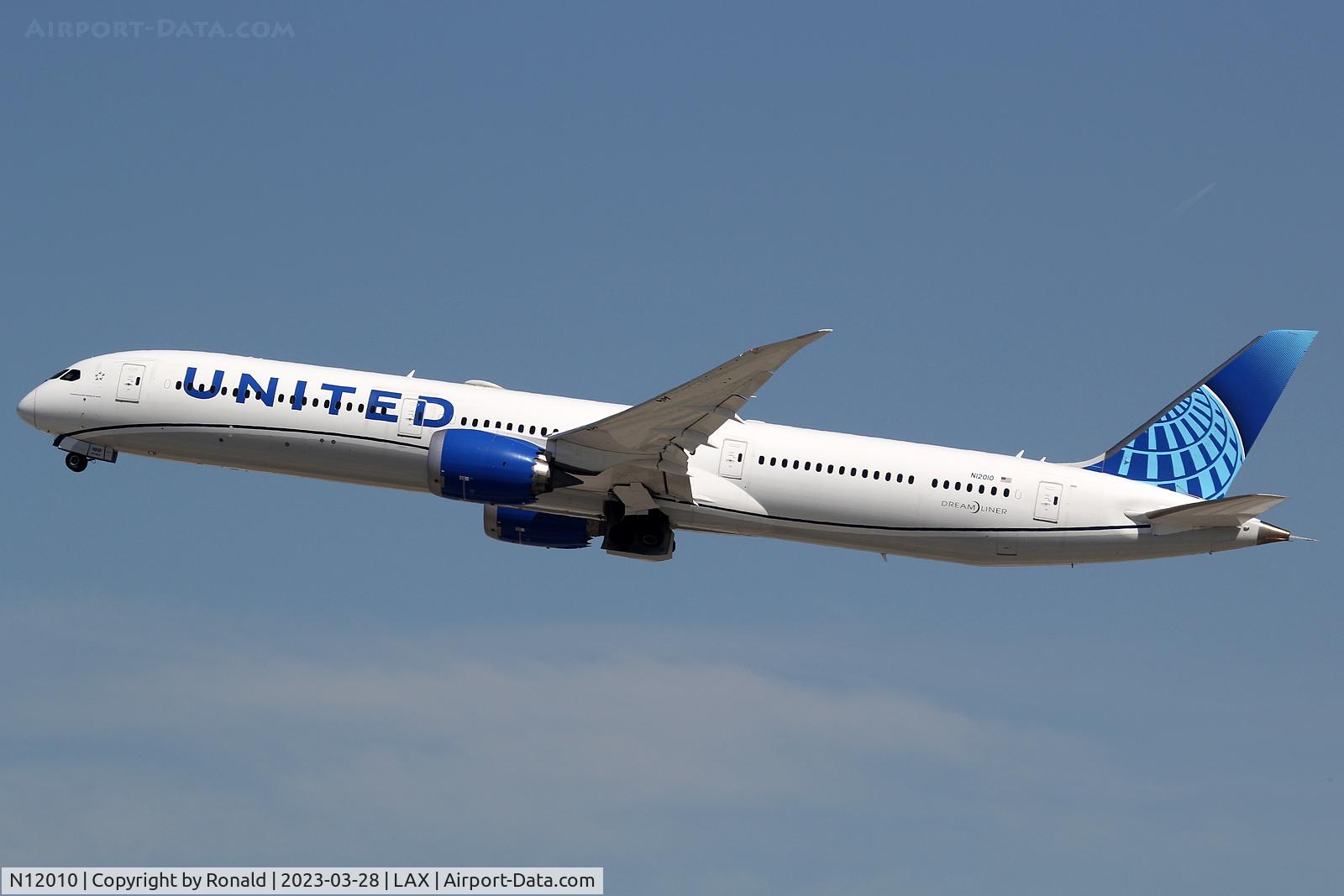 N12010, 2019 Boeing 787-10 Dreamliner C/N 40926, at lax