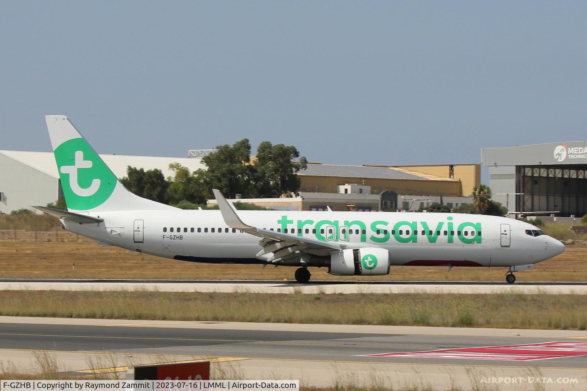 F-GZHB, 2007 Boeing 737-8GJ C/N 34902, B737-800 F-GZHB Transavia France