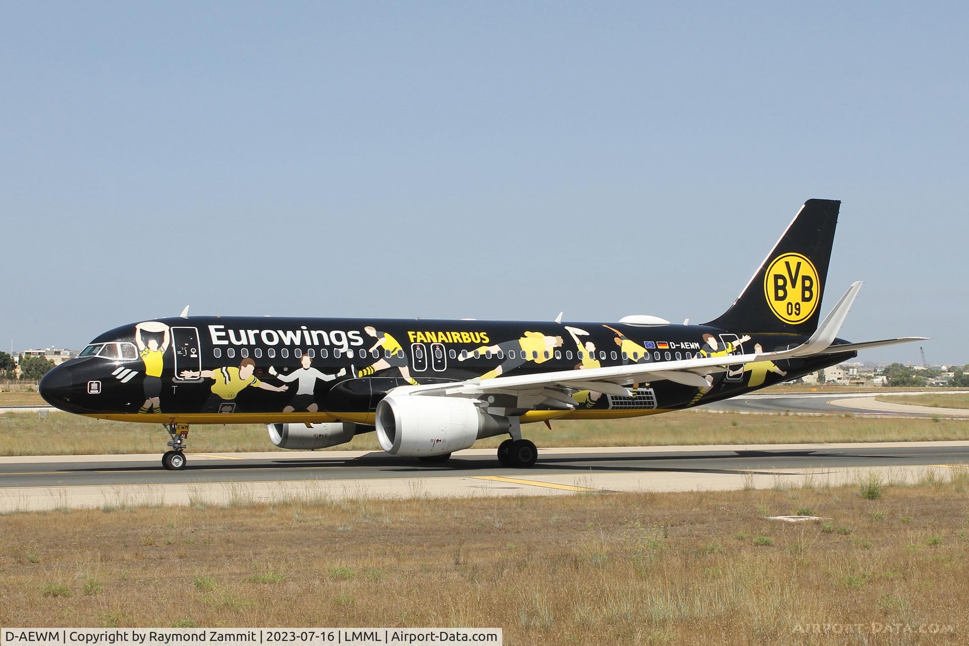 D-AEWM, 2016 Airbus A320-214 C/N 7259, A320 D-AEWM Eurowings (BVB Fan Airbus livery)