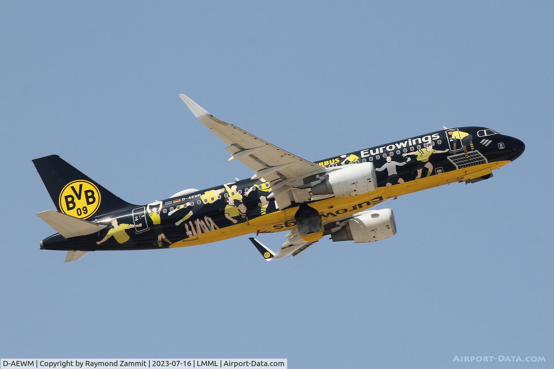 D-AEWM, 2016 Airbus A320-214 C/N 7259, A320 D-AEWM Eurowings in BVB Fan Airbus livery