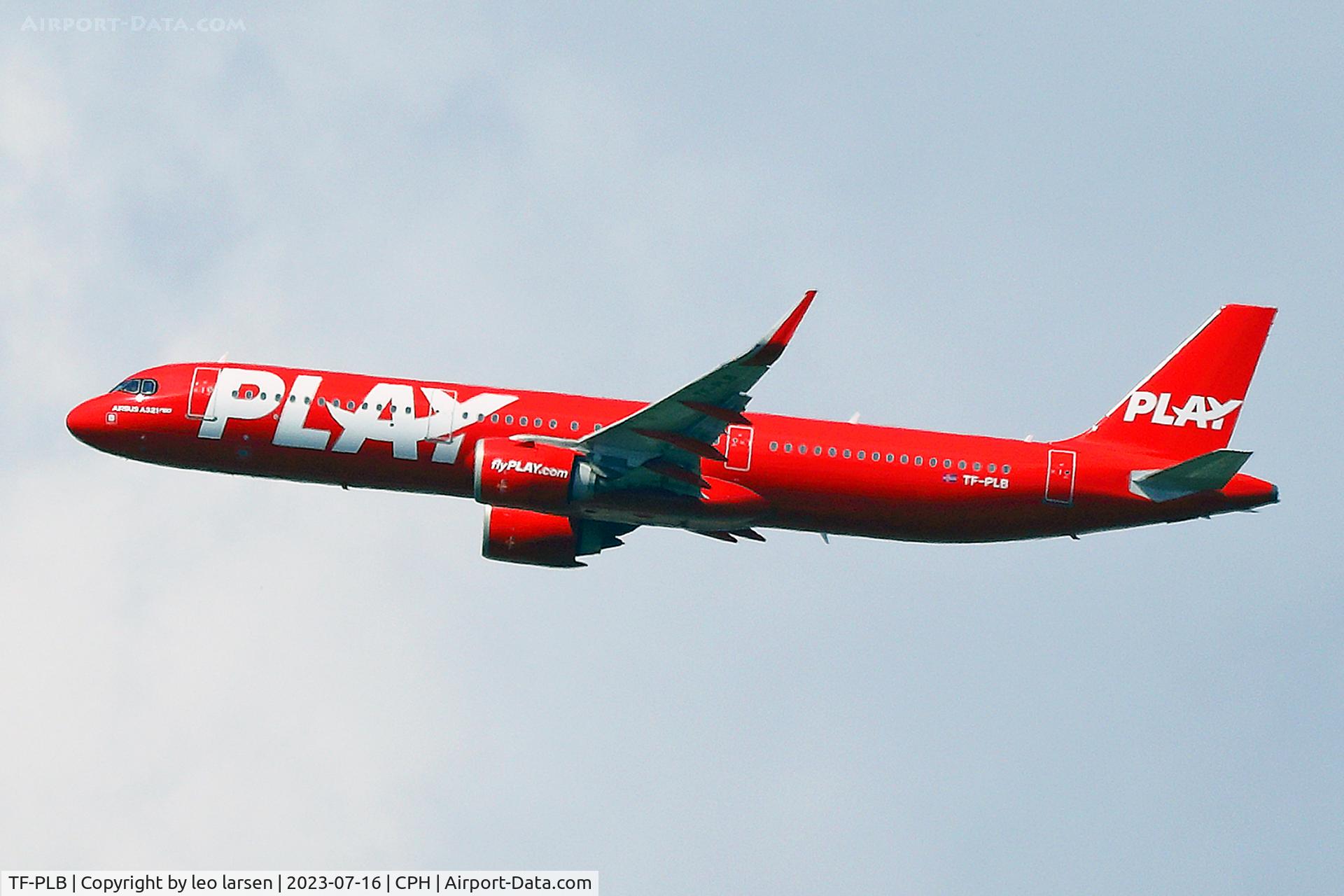 TF-PLB, 2018 Airbus A321-251N C/N 7945, Copenhagen 16.7.2023