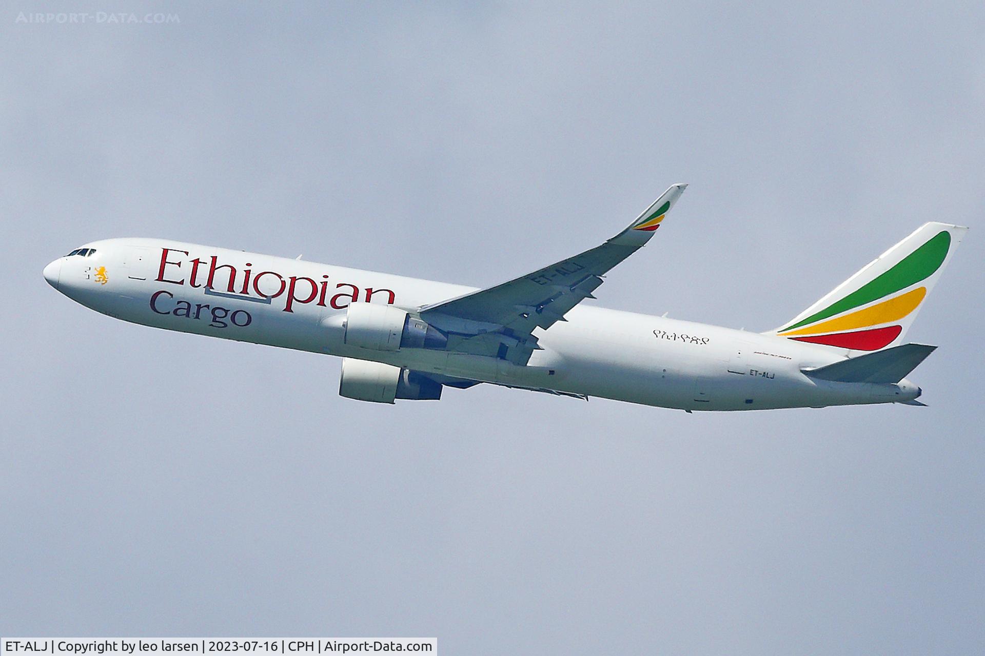 ET-ALJ, 2003 Boeing 767-360/ER C/N 33767, Copenhagen 16.7.2023
