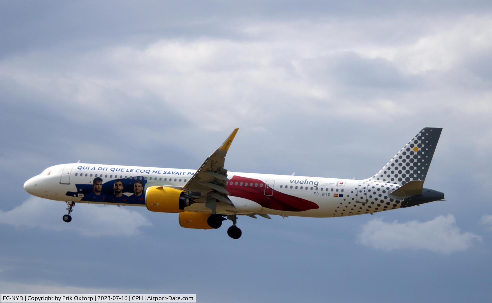 EC-NYD, 2023 Airbus A321-271NX C/N 11262, EC-NYD landing rw 22L