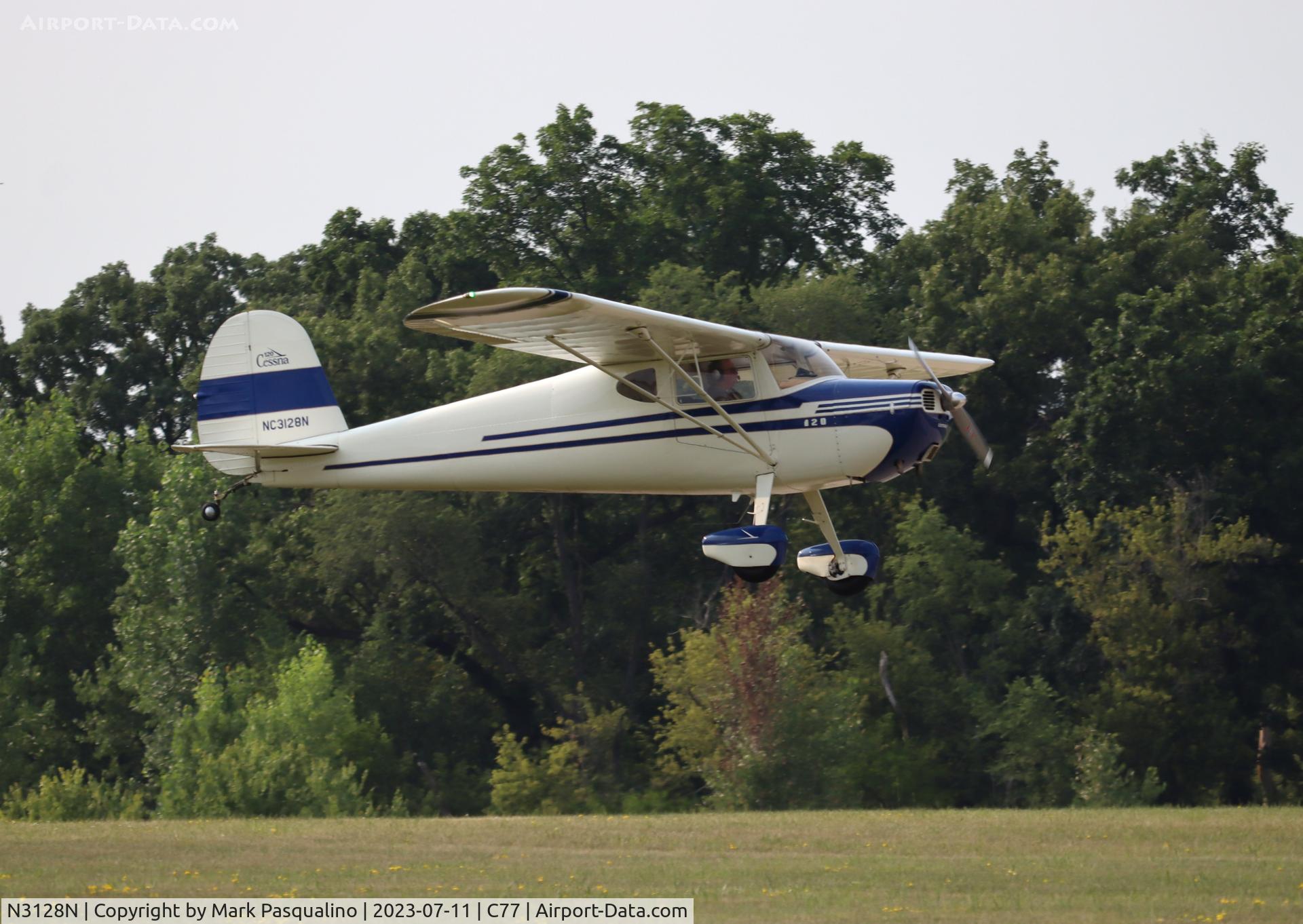 N3128N, 1947 Cessna 120 C/N 13386, Cessna 120