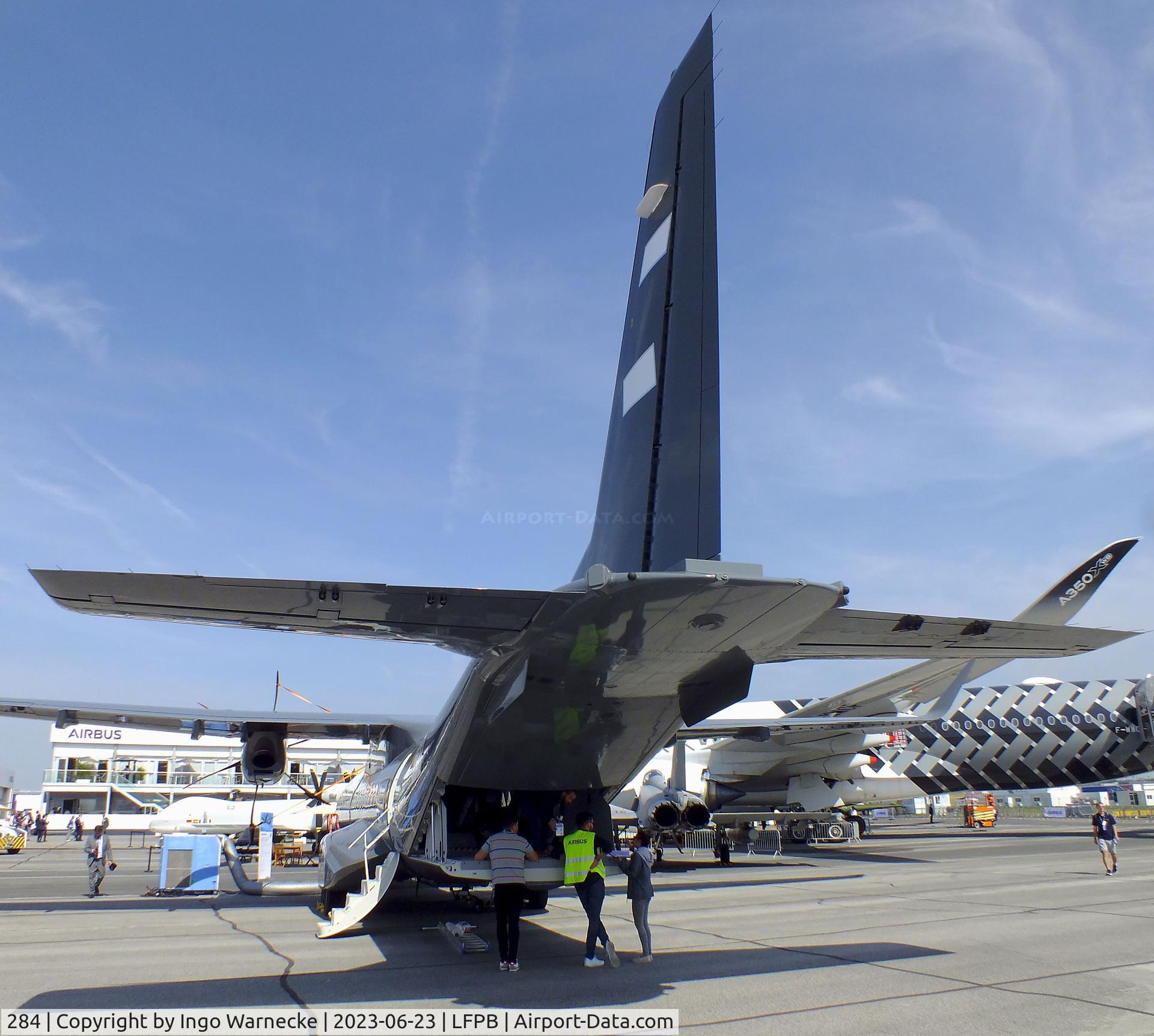 284, 2022 CASA C-295MPA C/N 211, CASA C.295MPA Persuader for the Irish Air Corps at the Aerosalon 2023, Paris