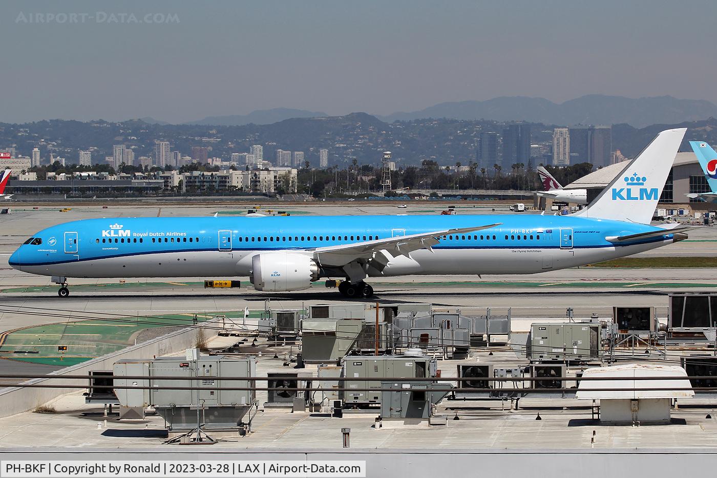 PH-BKF, 2019 Boeing 787-10 Dreamliner C/N 42499, at lax