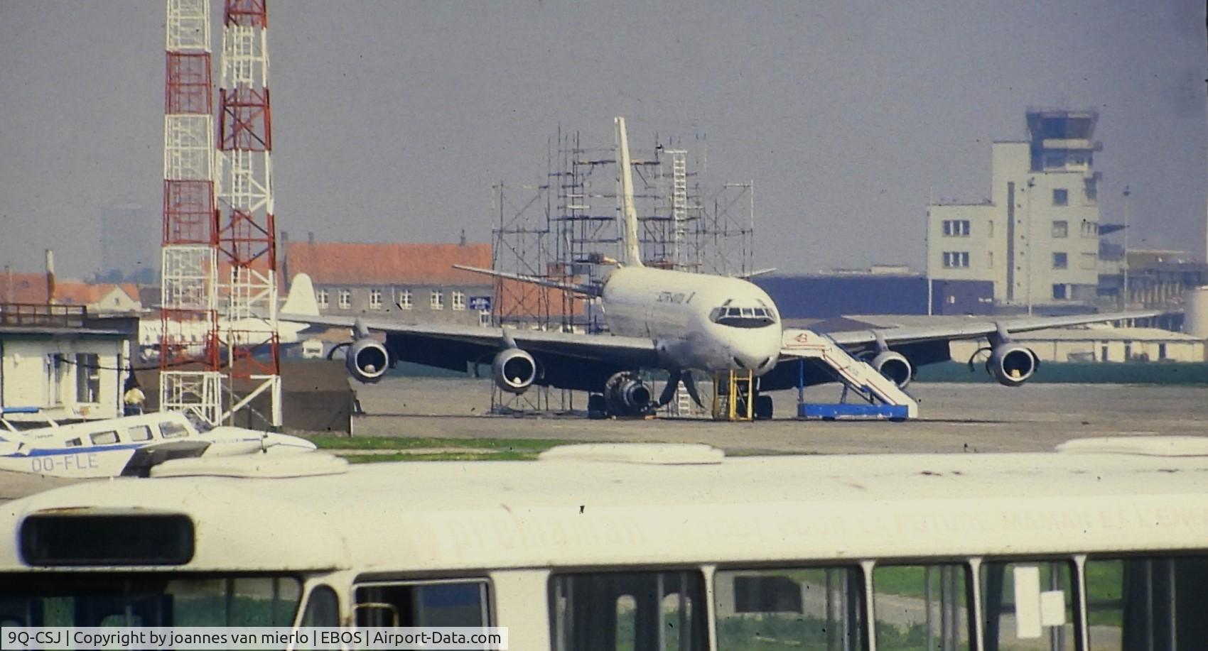 9Q-CSJ, 1964 Douglas DC-8-54F C/N 45686, Slide scan