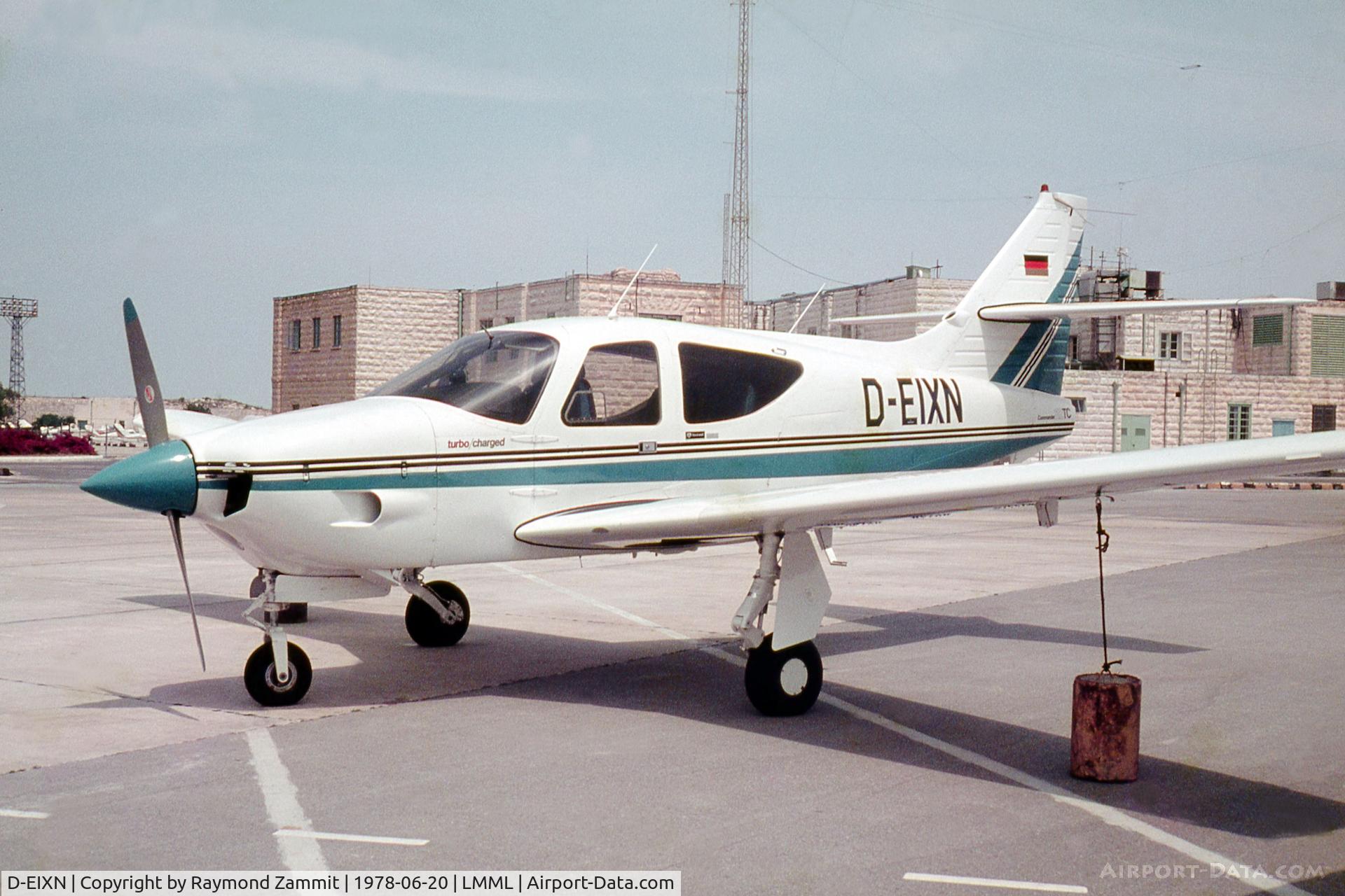 D-EIXN, North American Rockwell Commander 112 C/N 13090, North American Rockwell Commander 112 D-EIXN