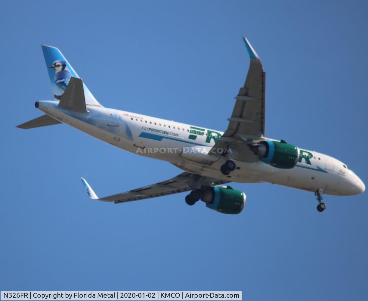 N326FR, 2018 Airbus A320-251N C/N 8102, FFT A32N Skye zx IND-MCO