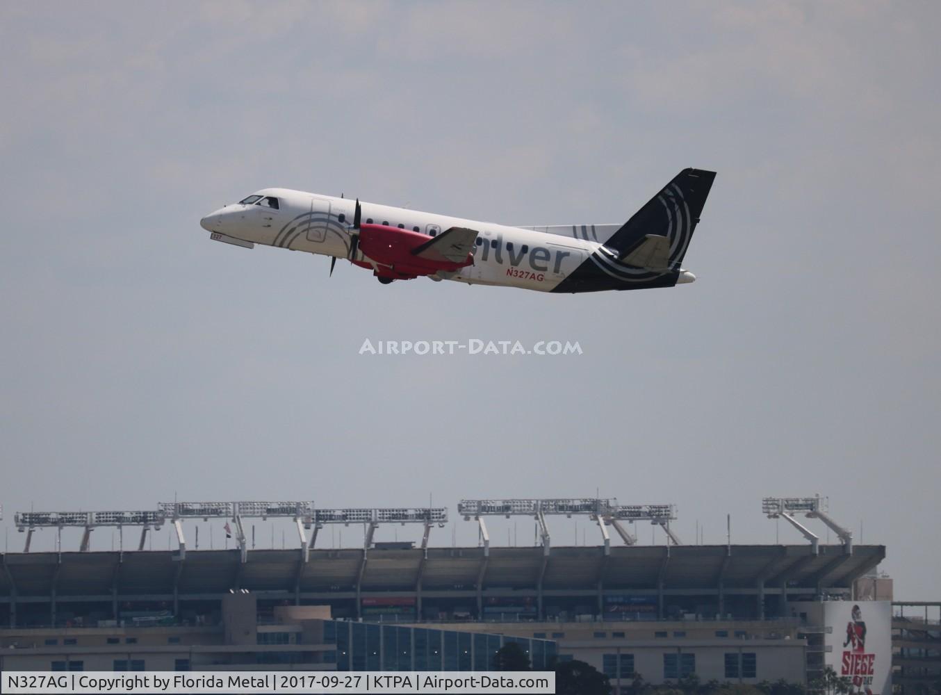 N327AG, 1997 Saab 340B C/N 340B-427, SIL S340 zx TPA-PNS