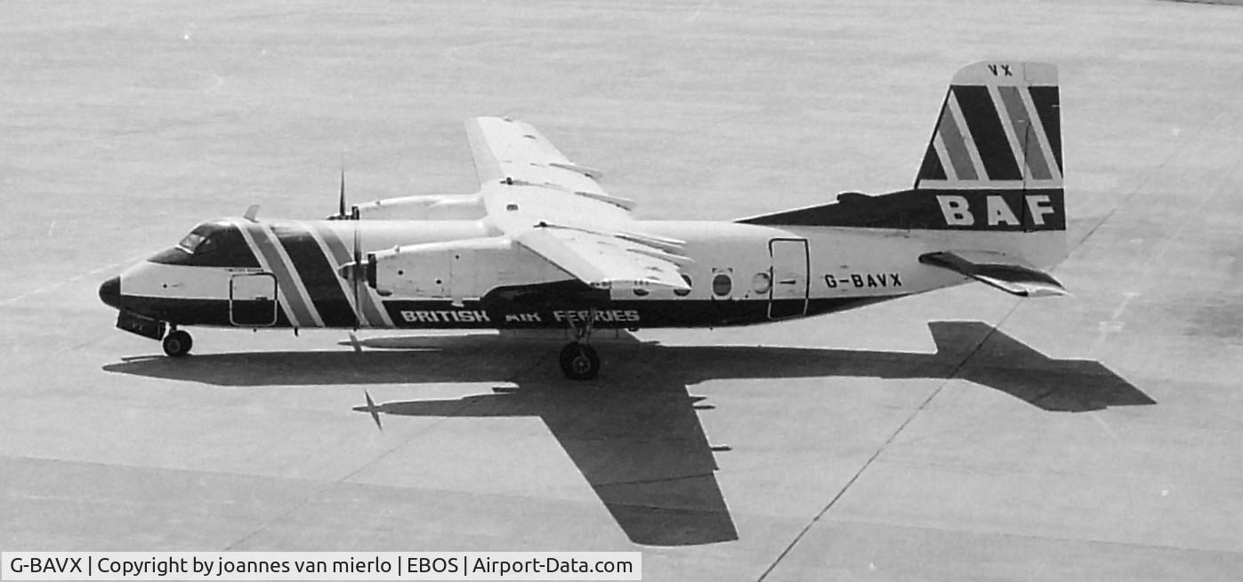 G-BAVX, 1967 Handley Page HPR-7 Herald 214 C/N 194, Ostend