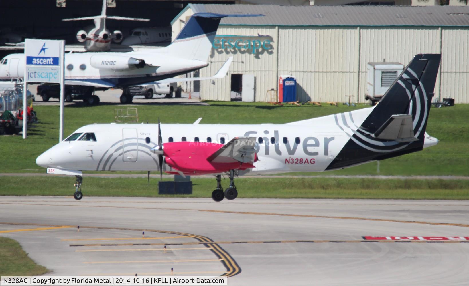 N328AG, 1997 Saab 340B+ C/N 340B-428, SIL S340 zx JAX-FLL