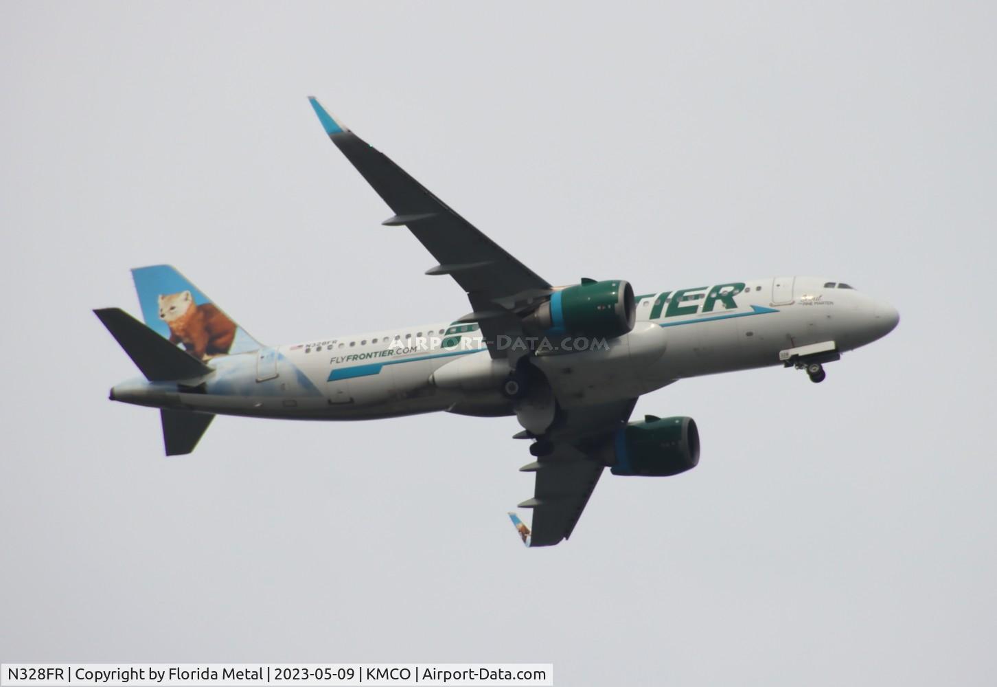 N328FR, 2018 Airbus A320-251N C/N 8118, FFT A32N Scout zx ISP-MCO
