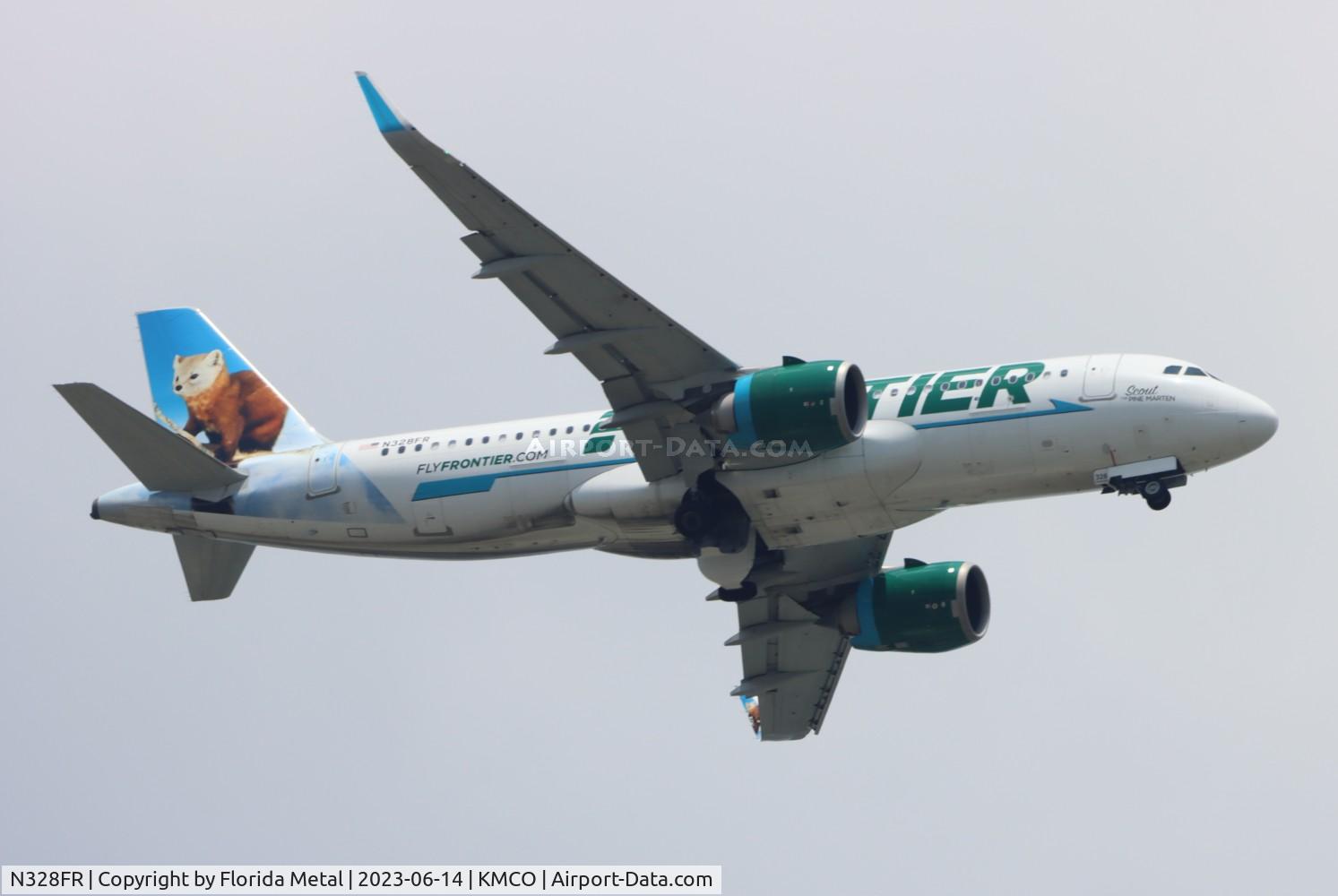 N328FR, 2018 Airbus A320-251N C/N 8118, FFT A32N Scout zx BWI-MCO